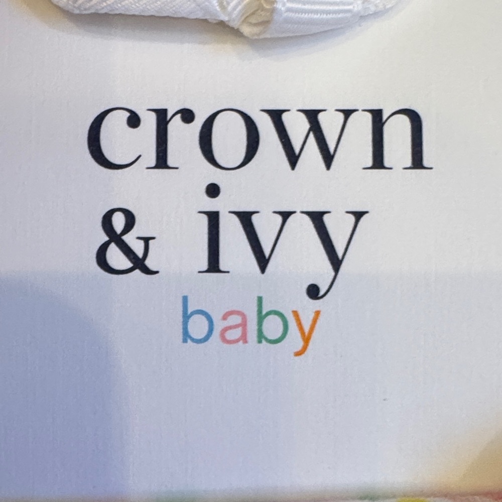 crown & ivy Floral Headband and Swaddle Set - Pink and Yellow - Picture 2 of 6